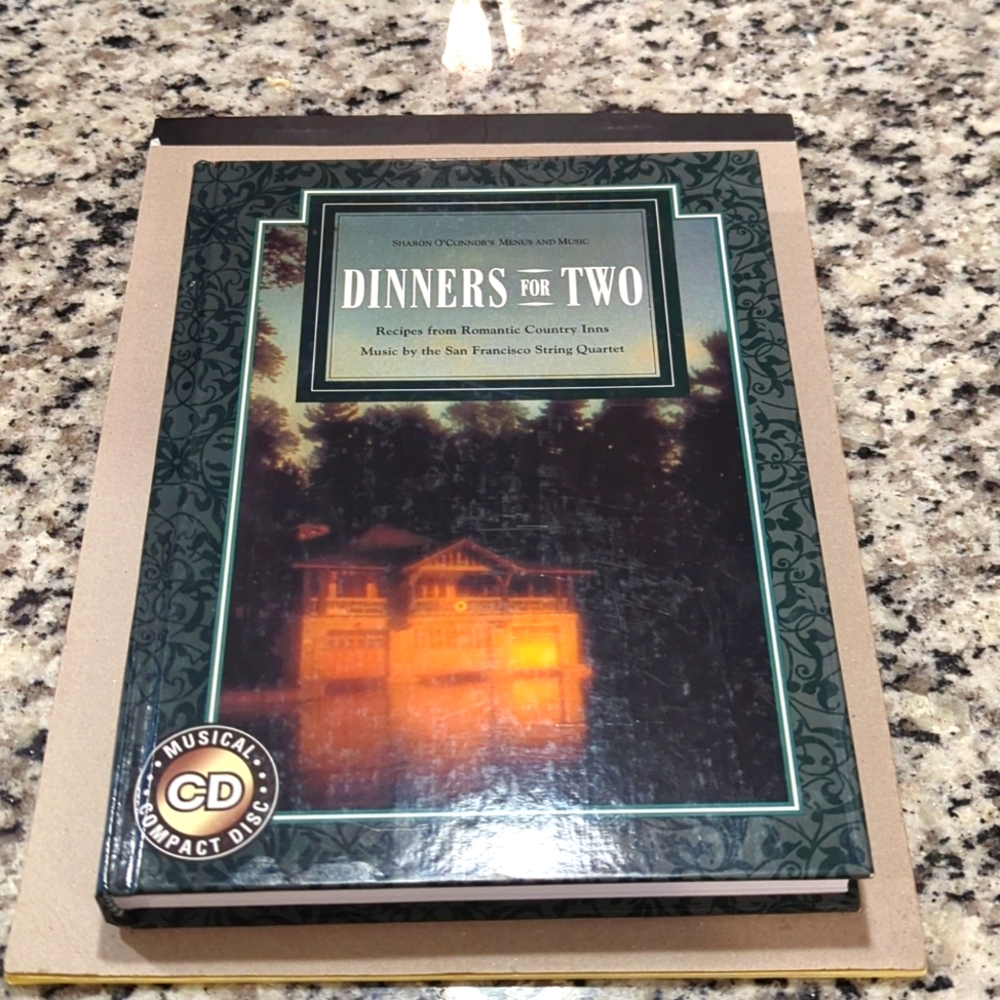 Cook book with CD